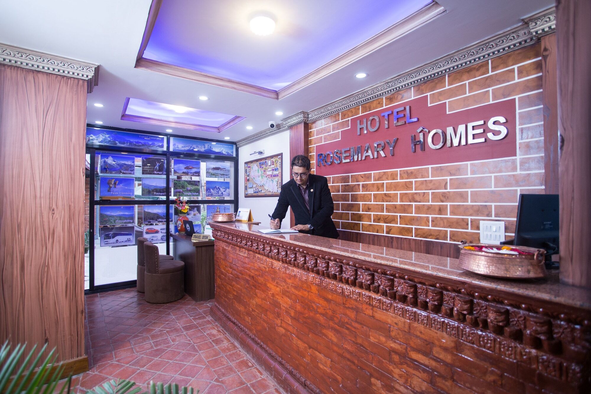 Hotel Rosemary Homes Kathmandu Exteriör bild
